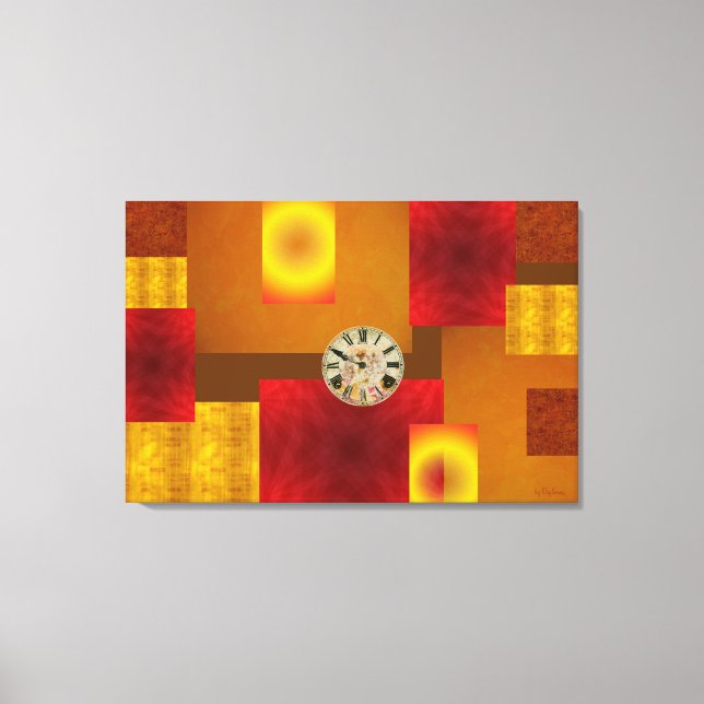 Impression de la toile étirée de la tige Mosh Mish (Recto)