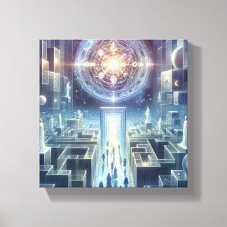 Impression de la toile "Maze"