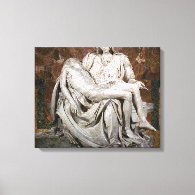 Impression de la toile Pieta (Recto)