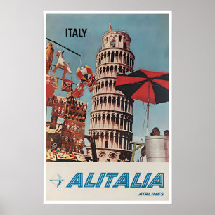 Impression de la Tour de Pise Italie Art Voyage It