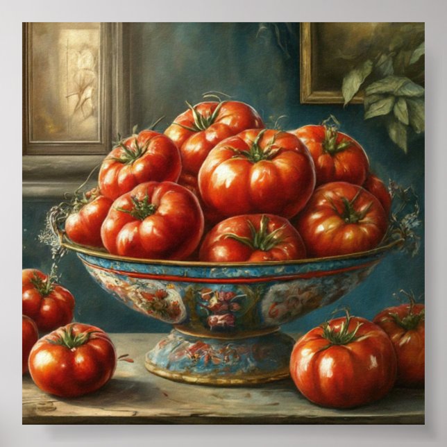 Impression de l'abondance de la tomate, papier d'a (Devant)