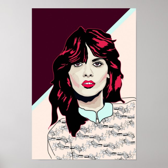 Impression de l'affiche '80s Pink' (Devant)