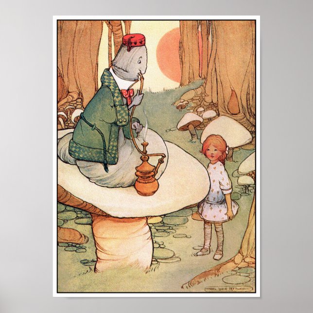 Impression de l'affiche : Alice rencontre la Cater (Devant)