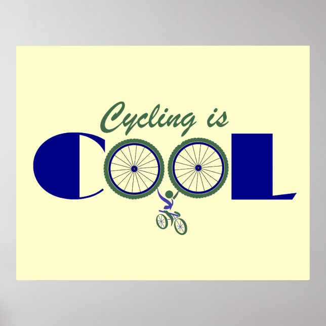 Impression de l'affiche Cyclisme (Devant)