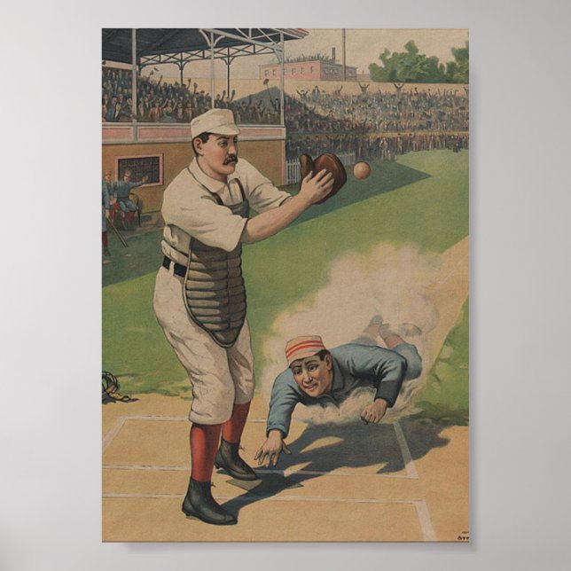 Impression de l'affiche de baseball (Devant)