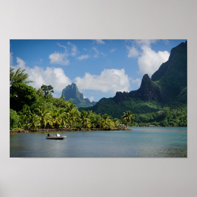 Impression de l'affiche de Cook's Bay, Moorea (Devant)