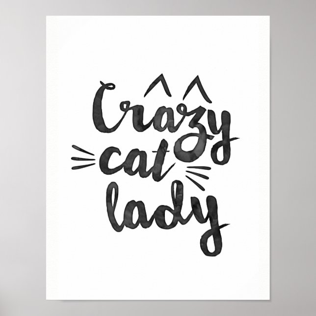 Impression de l'affiche de Crazy Cat Lady (Devant)