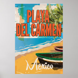Impression de l'affiche de voyage Playa del Carmen