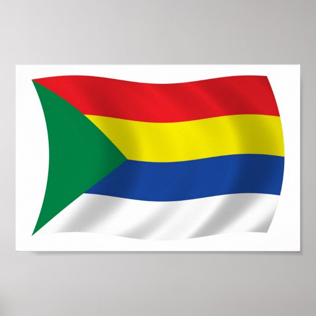 Impression de l'affiche Drapeau Druze (Devant)