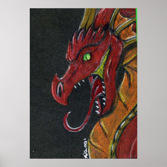 Impression de l'affiche du Dragon Fire (Devant)