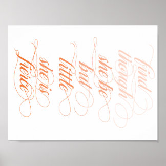 Impression de l'affiche Fierce Ombre