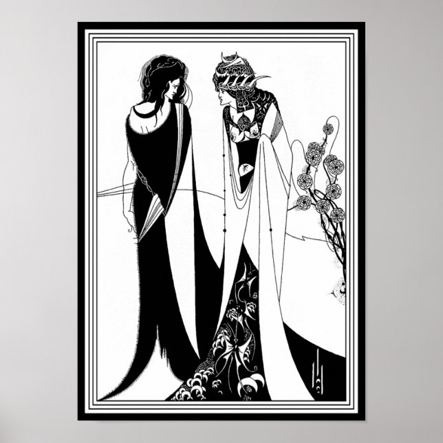 Impression de l'affiche : Illustration par Aubrey  (Devant)