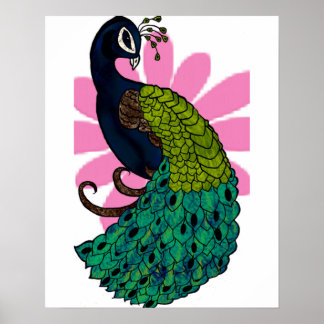 Impression de l'affiche Peacock