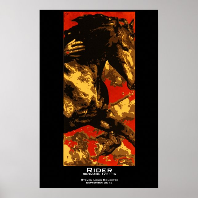 Impression de l'affiche "Rider" (Devant)