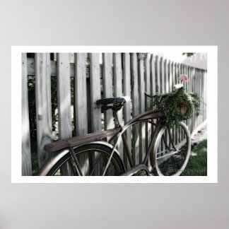 Impression de l'affiche vintage Bicyclette1