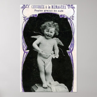 Impression de l'ange triste Cherub
