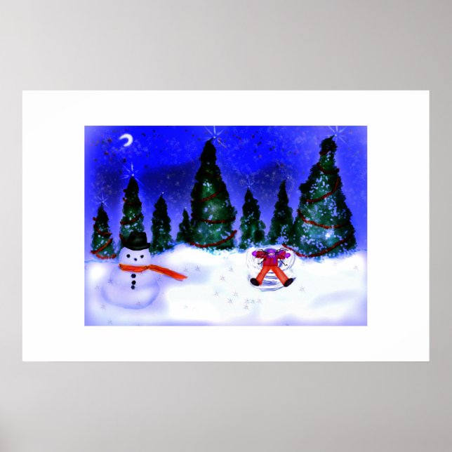 Impression de l'angle de neige (Devant)
