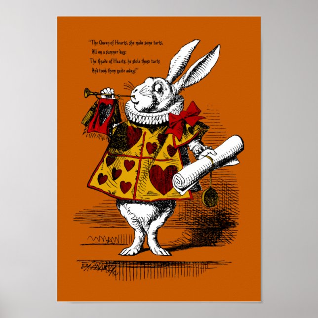Impression de lapin blanc (Devant)