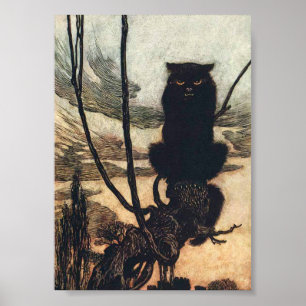 Impression de monstre par Arthur Rackham