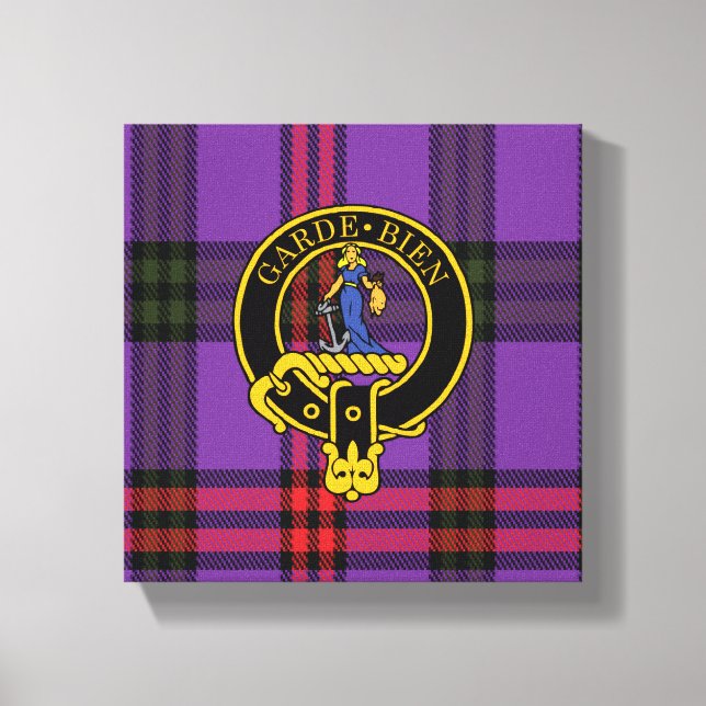 Impression de Montgomery Scottish Crest et Tartan  (Recto)
