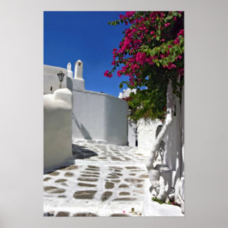 Impression de Mykonos Alley Fine Art