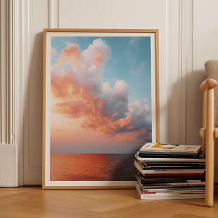 Impression de nuage Affiche de nuage Impression de