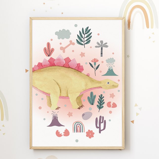 Impression de nurserie Dino Affiche de dinosaures  (Créateur téléchargé)
