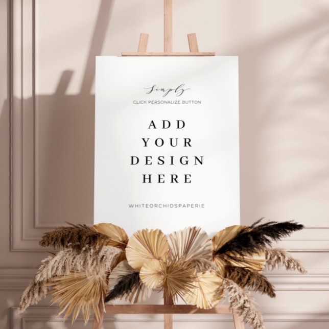 Impression de panneau de mariage 18"x24" (Créateur téléchargé)