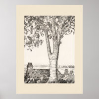 Impression de paysage de Cornouailles, Réimpressio