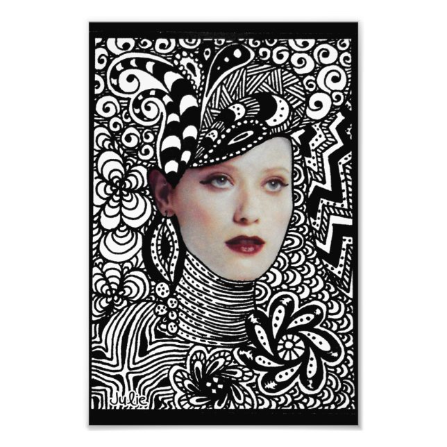 Impression de photo faciale en bande (Devant)