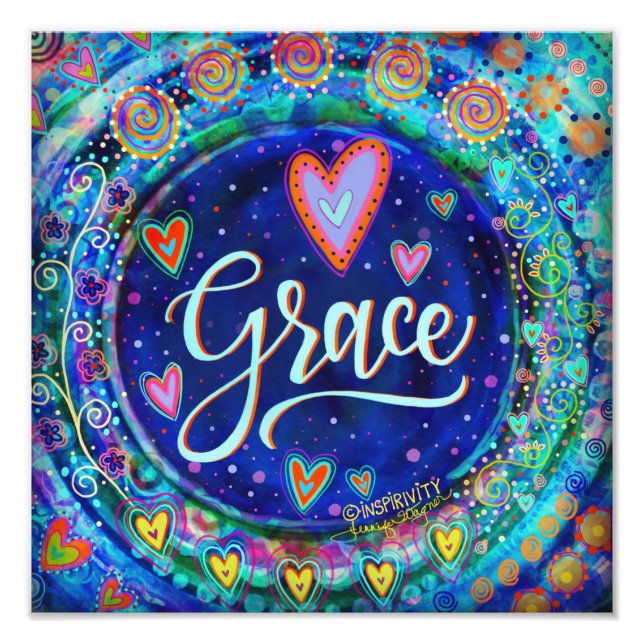 Impression de photo "Grace" (Devant)