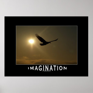 Impression de photo motivationnelle d'Aigle et du