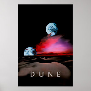 Impression de poster de film vintage DUNE 1