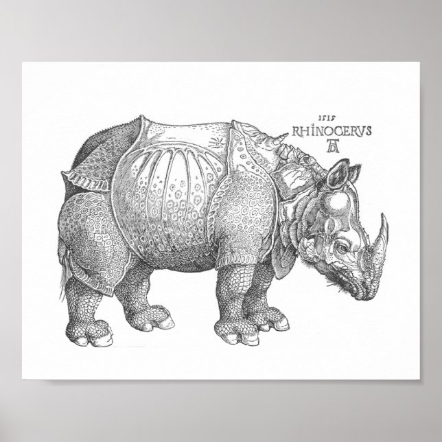 Impression de rhinocéros (Devant)