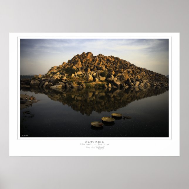 Impression de soleil Hampi (Devant)