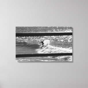 Impression de surf - 'naturellement rogné'
