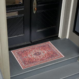 Impression de tapis de soie persan