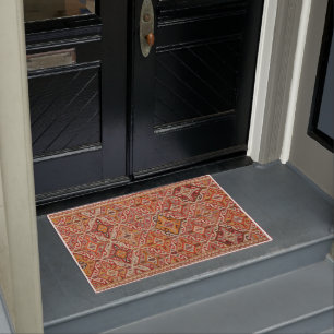 Impression de tapis de soie persan
