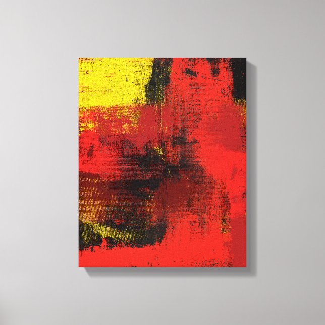 Impression de toile Abstraite 1965 (Recto)