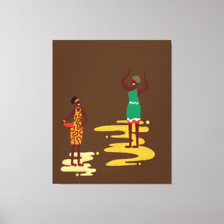 Impression de toile africaine