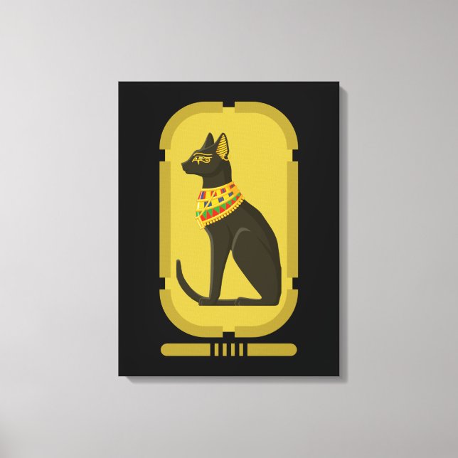 Impression de toile Bastet (Recto)