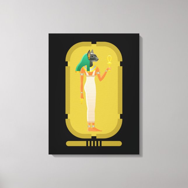 Impression de toile Bastet (Recto)