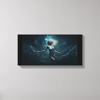 Impression de toile Cosmic Godess