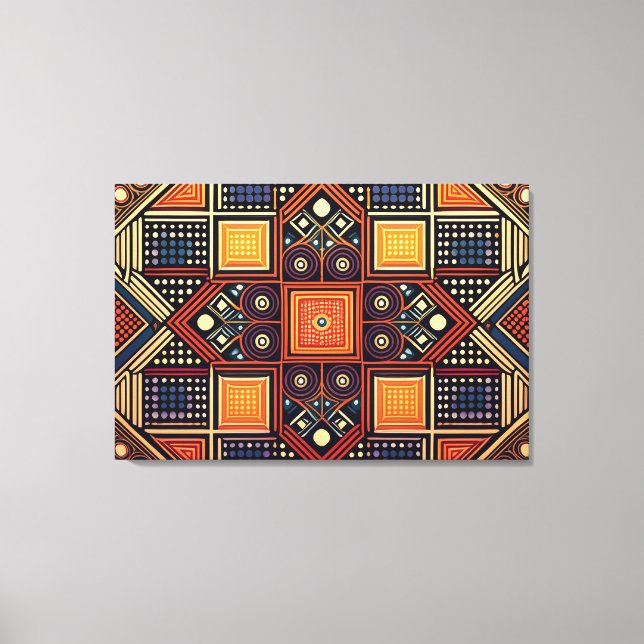 Impression de toile d'art Abstrait (Recto)