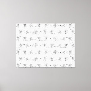 Impression de toile d'astronaute