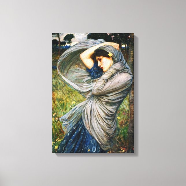 Impression de toile de boréas Waterhouse (Recto)