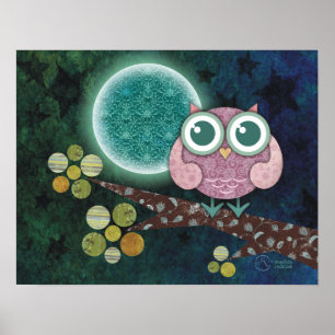 impression de toile de cheveu de minuit