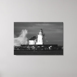 Impression de toile de fond de phare
