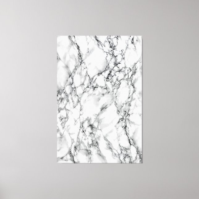 Impression de toile de Marbre blanc (Recto)