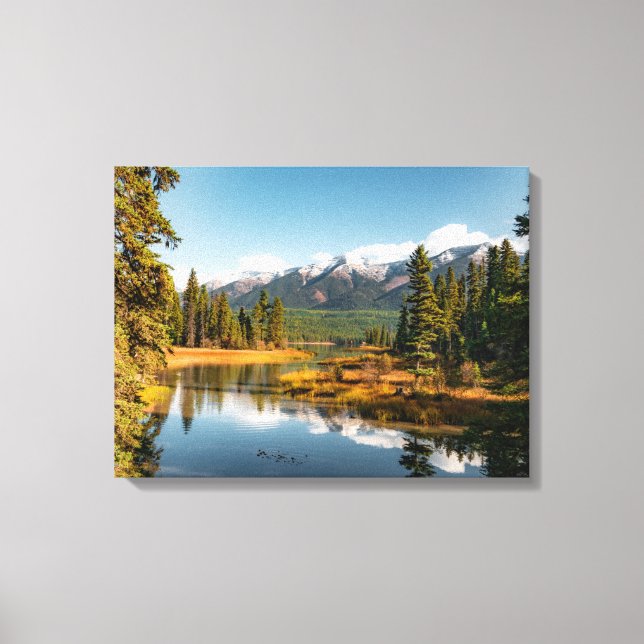 Impression de toile de montagnes rocheuses (Recto)